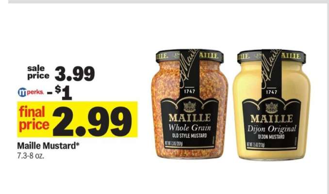 Maille Mustard