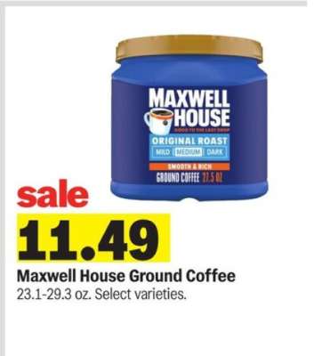 Maxwell House Ground Coffee*