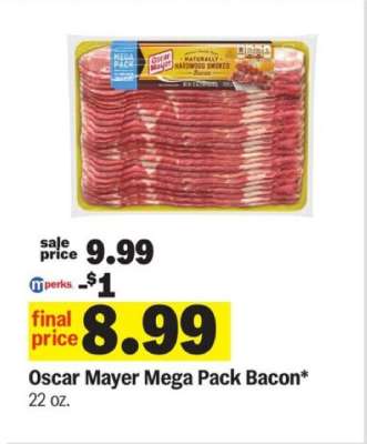 Oscar Mayer Mega Pack Bacon*