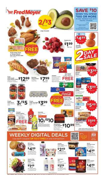 Fred Meyer Flyer - 10/08/2025 - 10/14/2025.