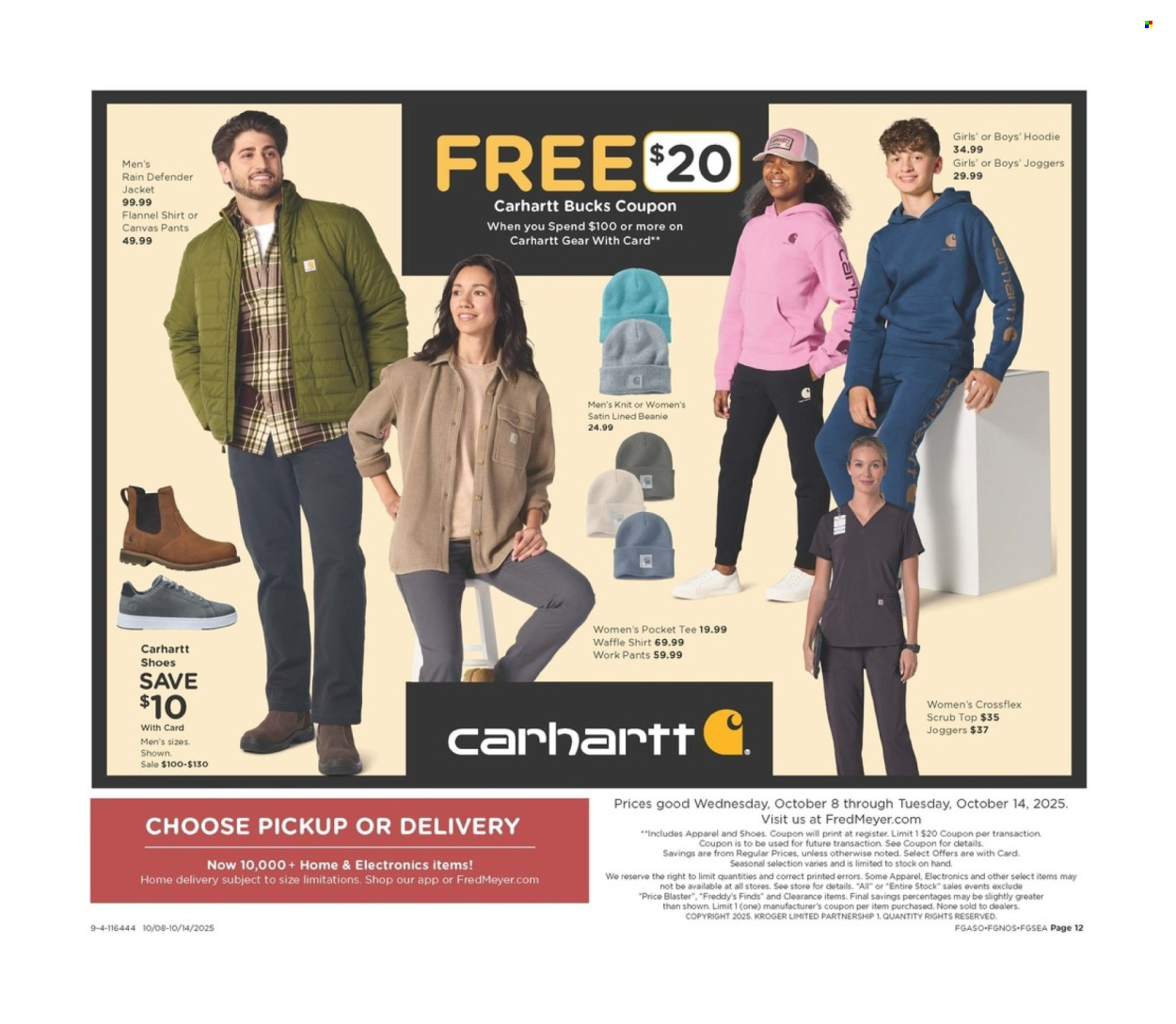 Fred Meyer ad - 10/08/2025 - 10/14/2025. Page 18