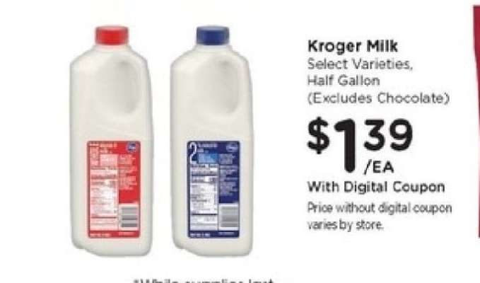 Kroger Milk