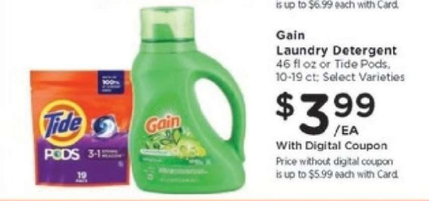 Gain Laundry Detergent