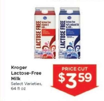 Kroger Lactose-Free Milk