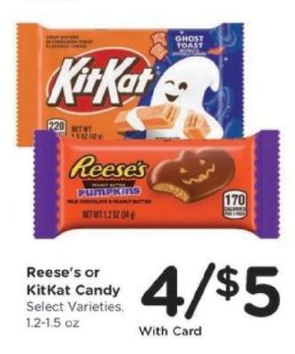 Reese's or KitKat Candy