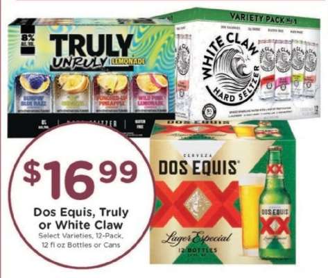 Dos Equis, Truly or White Claw