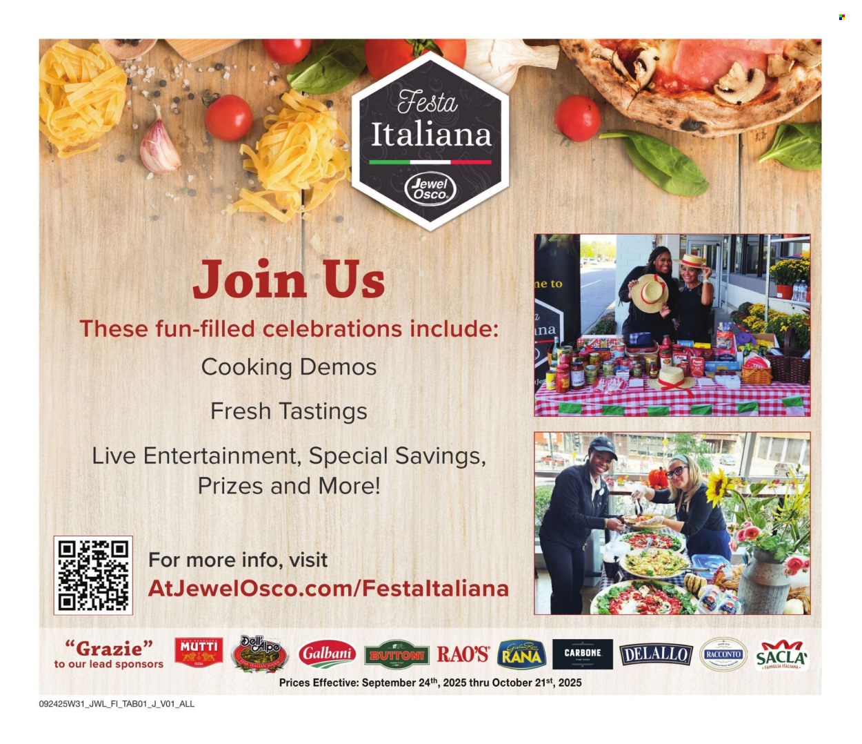 Jewel Osco ad - 09/24/2025 - 10/21/2025. Page 1
