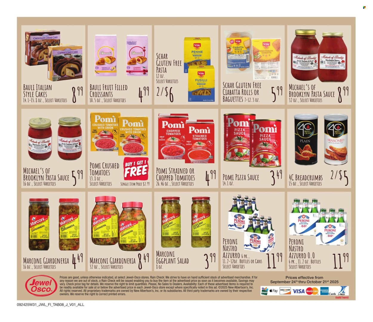 Jewel Osco ad - 09/24/2025 - 10/21/2025. Page 8