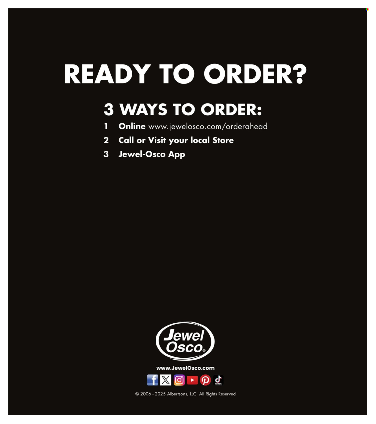 Jewel Osco ad - 10/11/2025 - 12/31/2025. Page 28