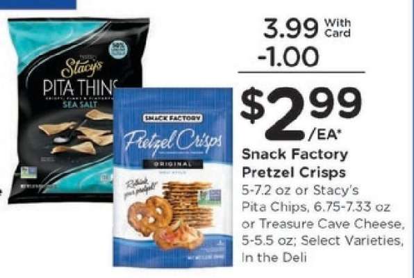 Snack Factory Pretzel Crisps