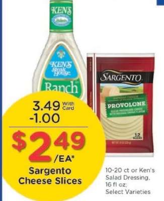 Sargento Cheese Slices*