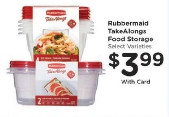 Rubbermaid TakeAlongs Food Storage