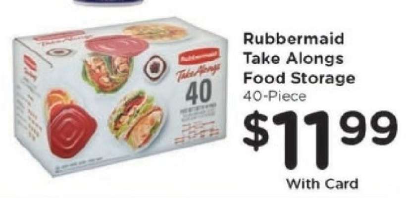 Rubbermaid Take Alongs Food Storage