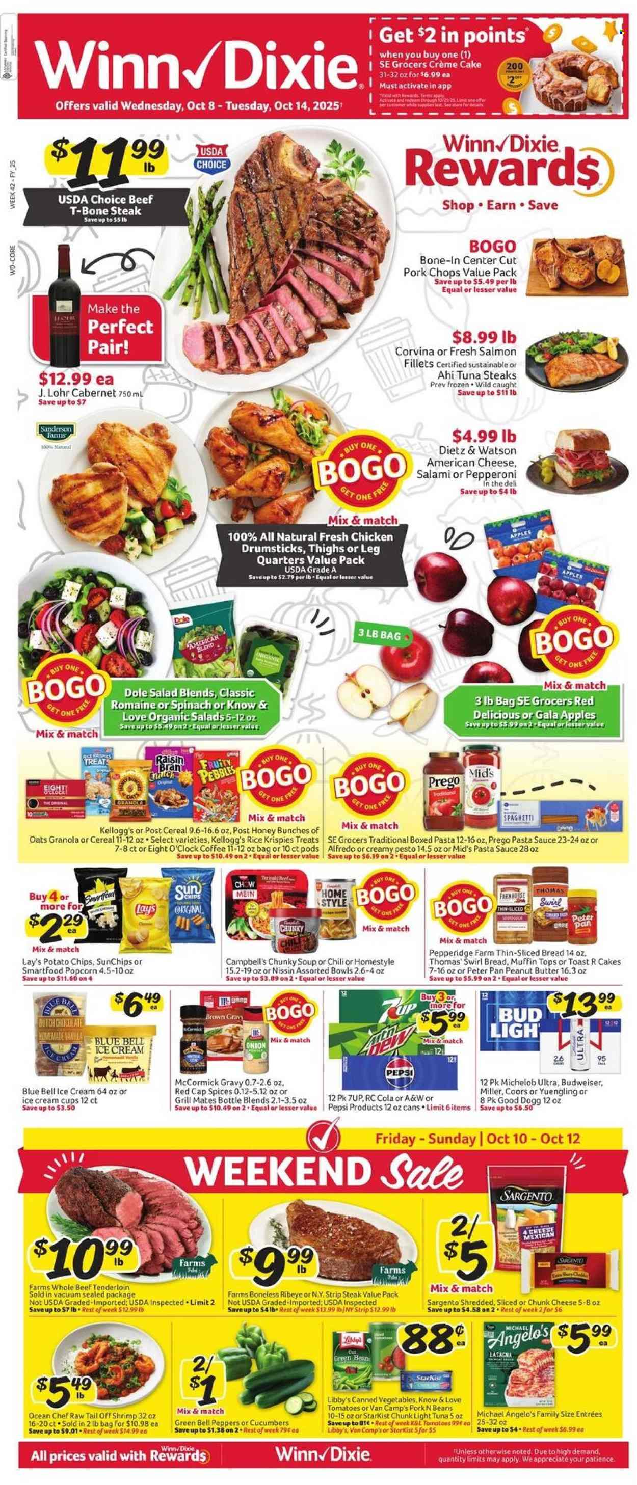 Winn Dixie ad - 10/08/2025 - 10/14/2025. Page 1