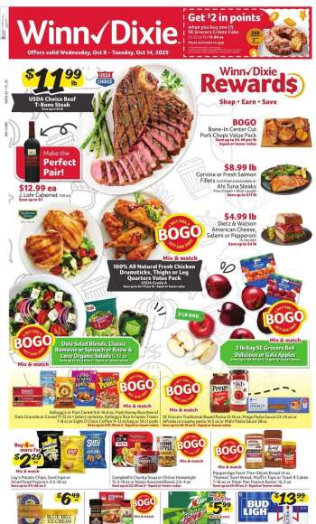 Winn Dixie Flyer - 10/08/2025 - 10/14/2025.