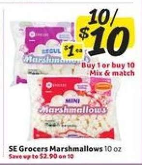 SE Grocers Marshmallows