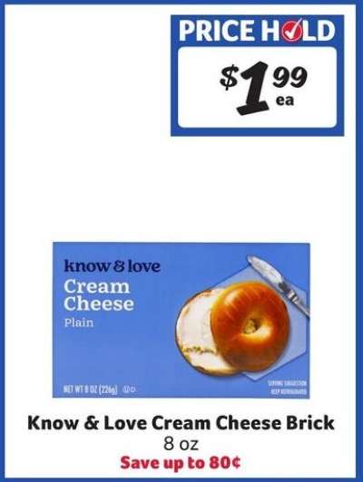 Know & Love Cream Cheese Brick