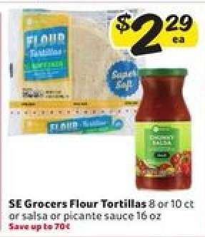 SE Grocers Flour Tortillas