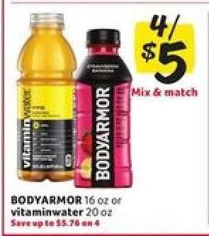 BODYARMOR or vitaminwater
