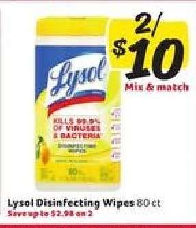 Lysol Disinfecting Wipes