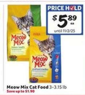Meow Mix Cat Food