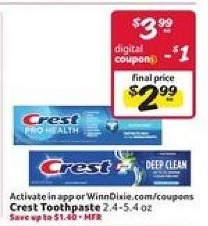 Crest Toothpaste