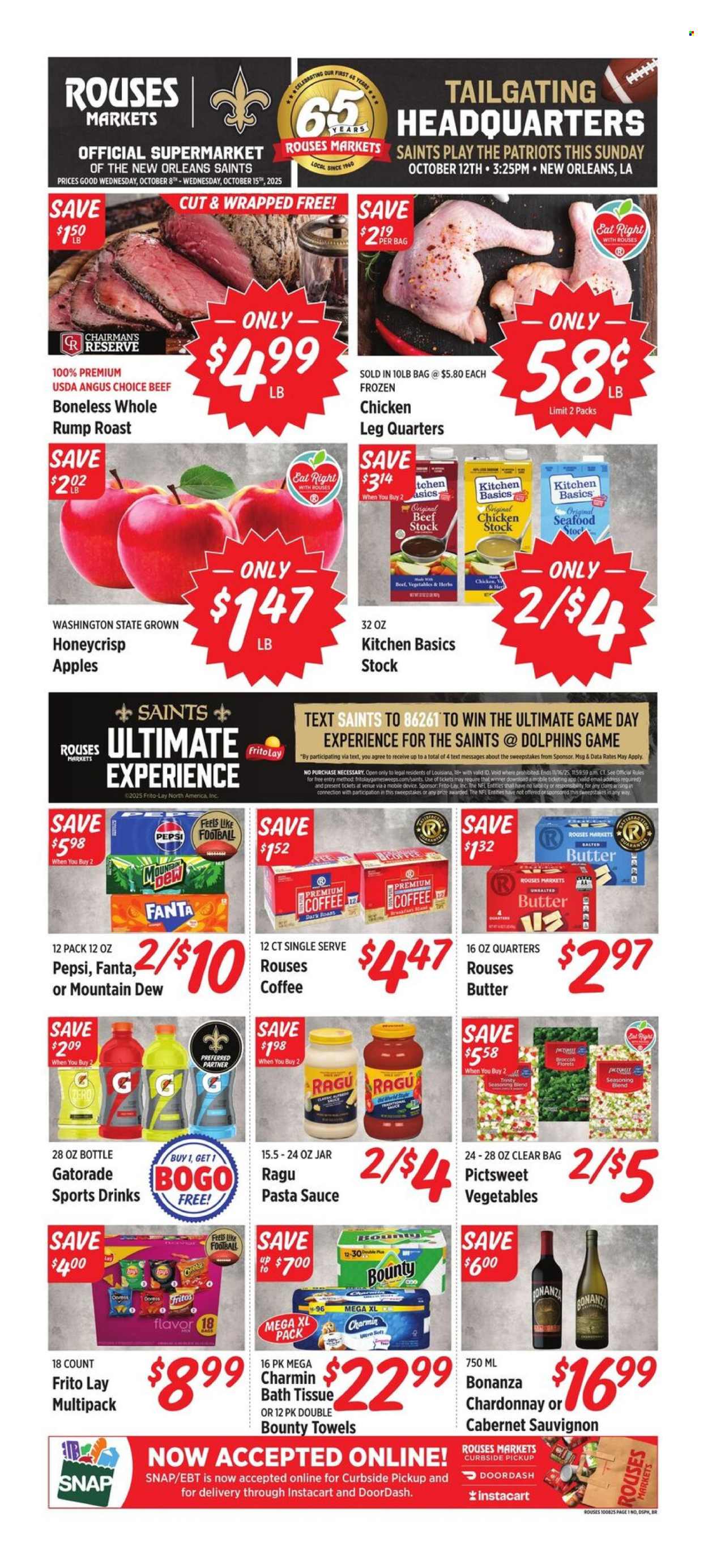 Rouses Markets ad - 10/08/2025 - 10/15/2025. Page 2