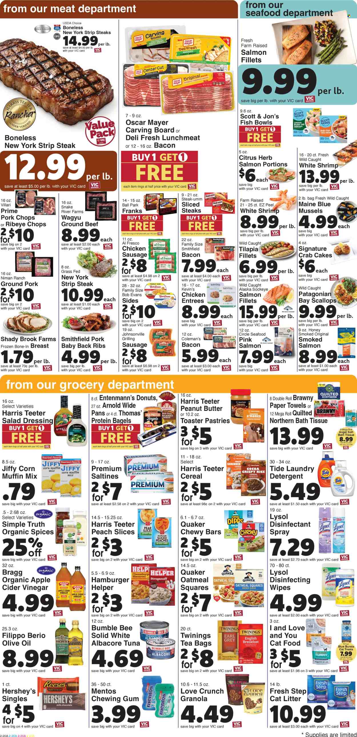 Harris Teeter ad - 10/08/2025 - 10/14/2025. Page 4