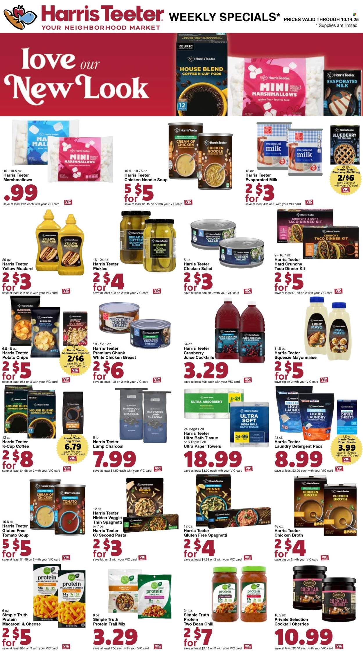 Harris Teeter ad - 10/08/2025 - 10/14/2025. Page 12