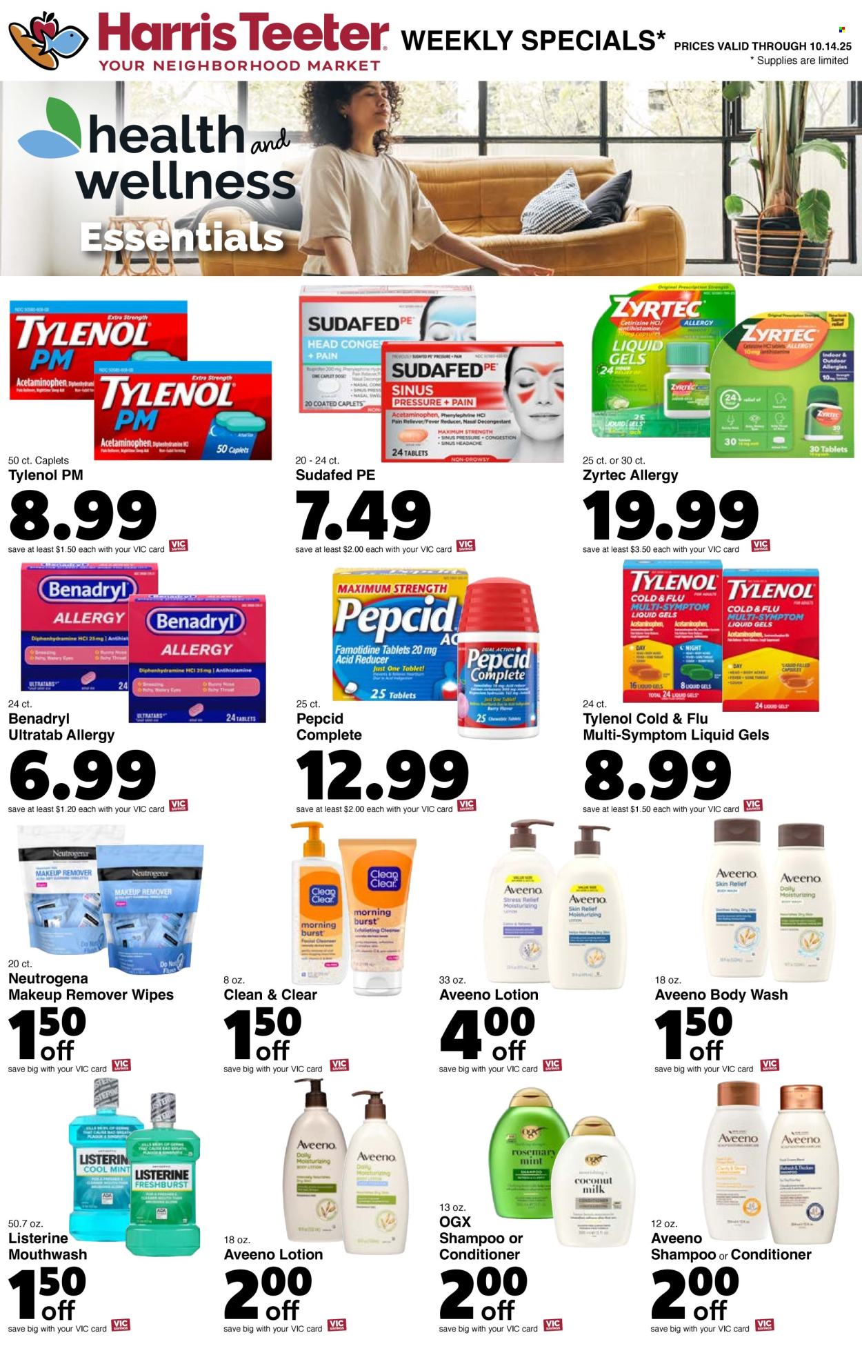 Harris Teeter ad - 10/08/2025 - 10/14/2025. Page 16