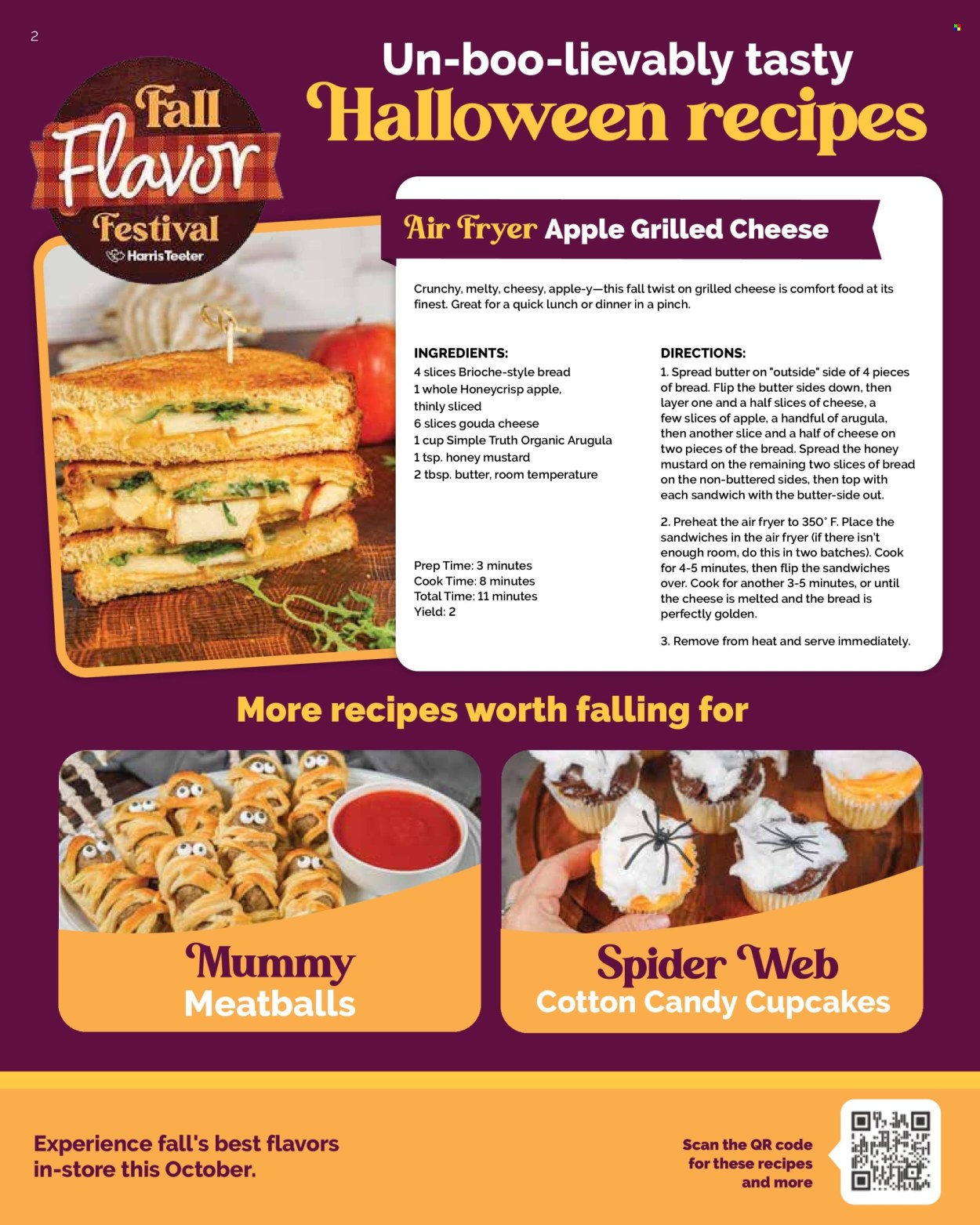 Harris Teeter ad - 10/08/2025 - 11/04/2025. Page 2