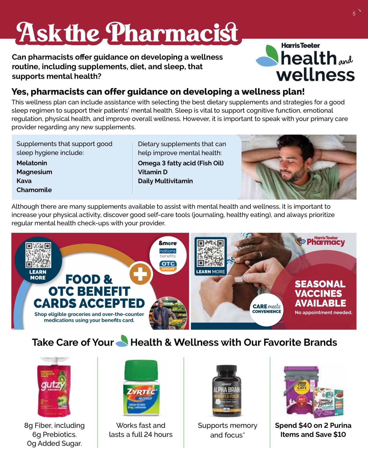 Harris Teeter ad - 10/08/2025 - 11/04/2025. Page 5