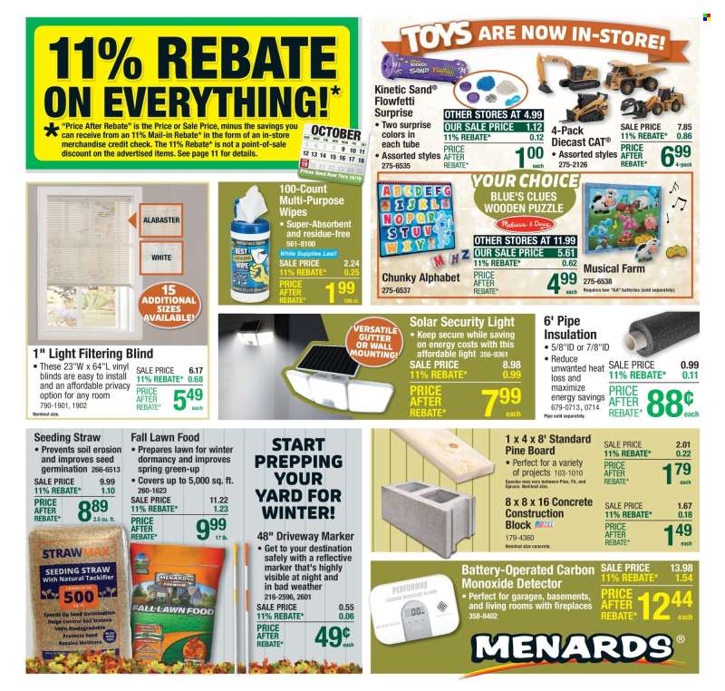 Menards Flyer - 10/09/2025 - 10/19/2025.