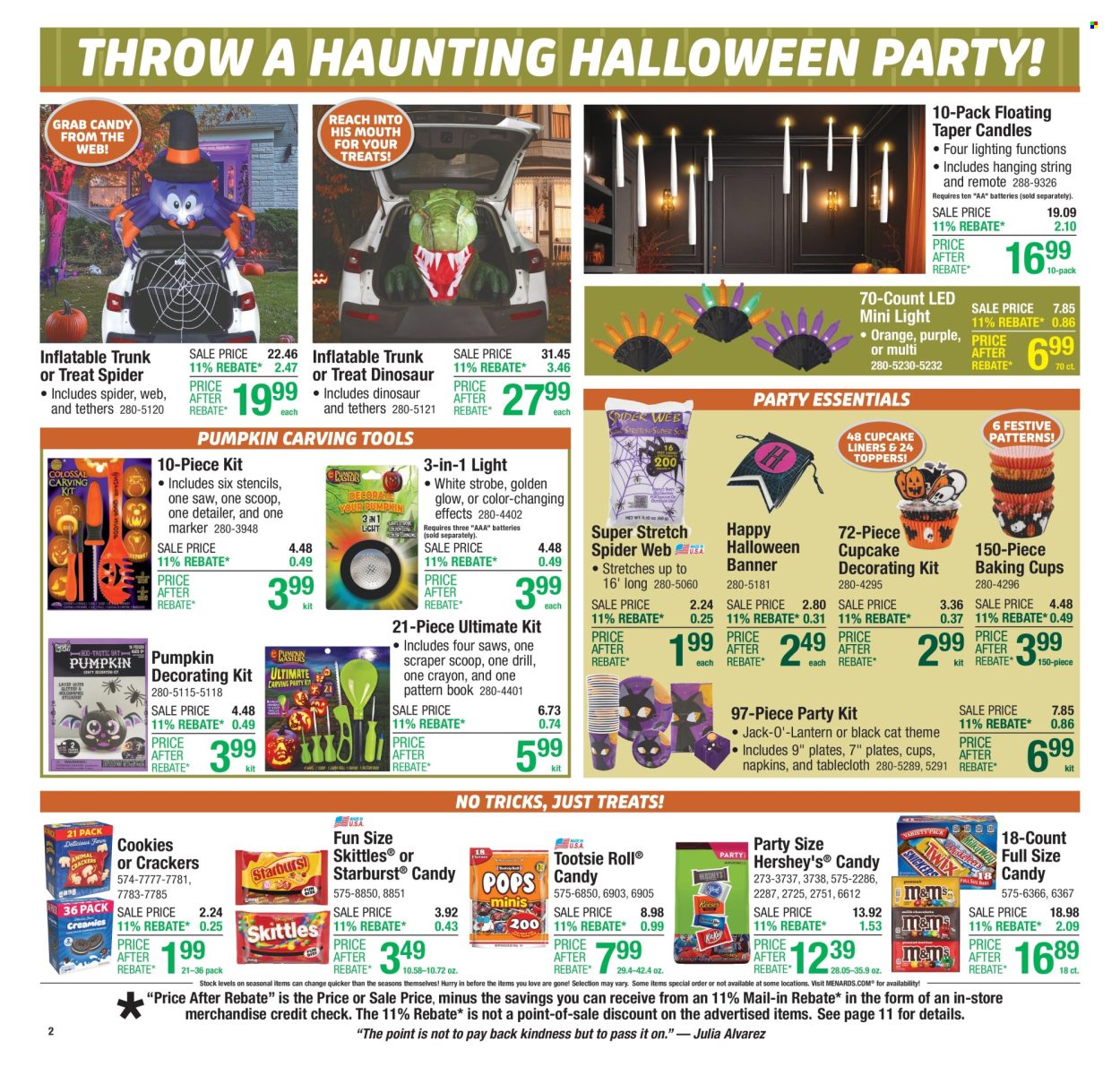 Menards ad - 10/09/2025 - 10/19/2025. Page 3