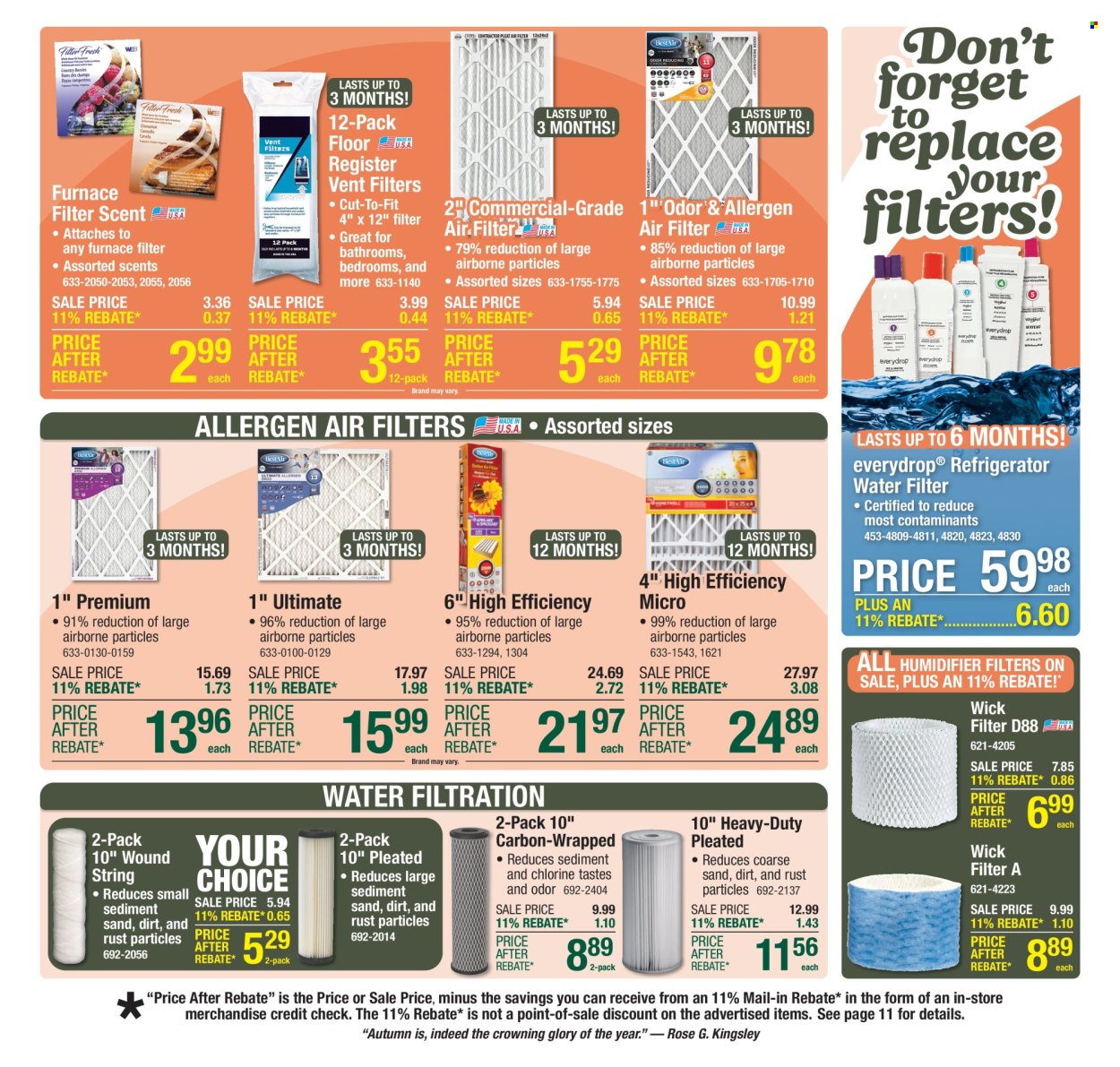 Menards ad - 10/09/2025 - 10/19/2025. Page 6