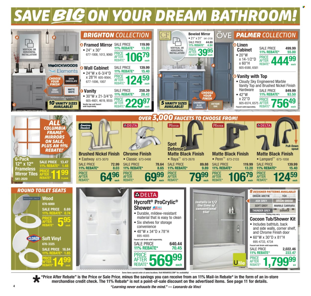 Menards ad - 10/09/2025 - 10/19/2025. Page 7