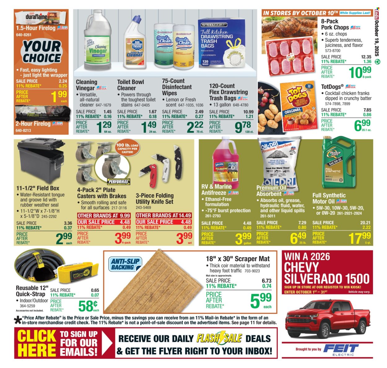 Menards ad - 10/09/2025 - 10/19/2025. Page 20