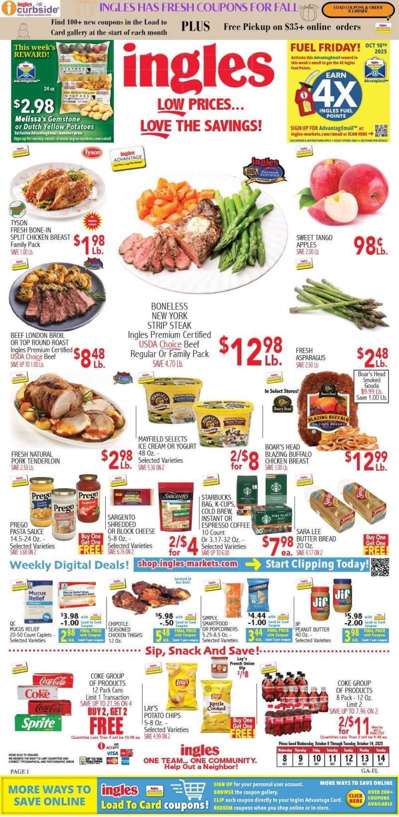 Ingles Flyer - 10/08/2025 - 10/14/2025.