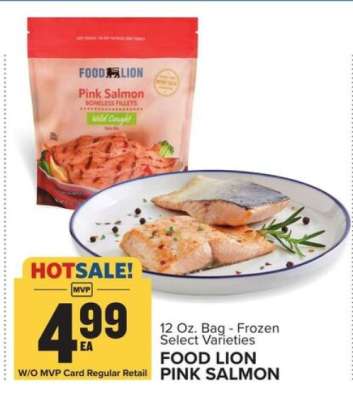 FOOD LION PINK SALMON
