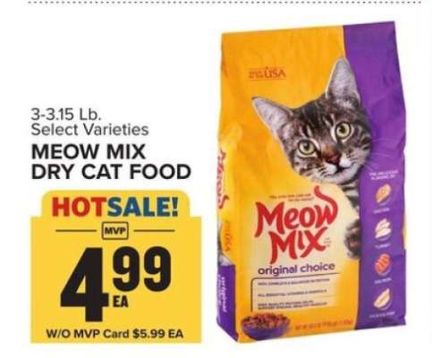 Meow Mix Dry Cat Food*