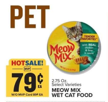 Meow Mix Wet Cat Food