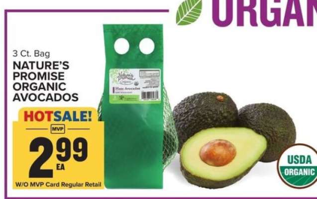 Nature's Promise Organic Avocados