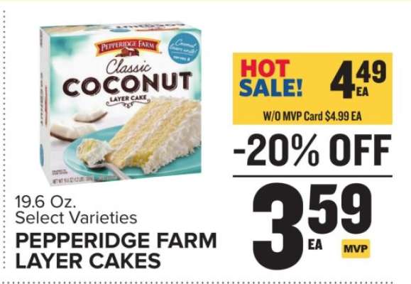 Pepperidge Farm Layer Cakes