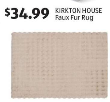 KIRKTON HOUSE Faux Fur Rug