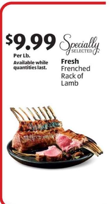 Fresh Frenched Rack of Lamb