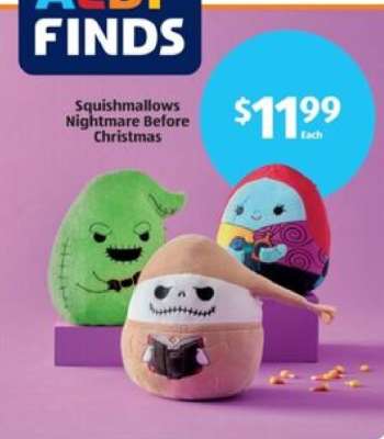 Squishmallows Nightmare Before Christmas