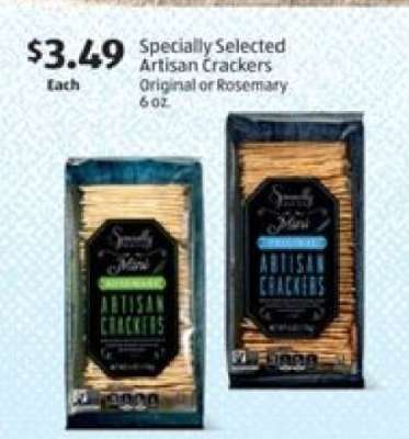 Specially Selected Artisan Crackers