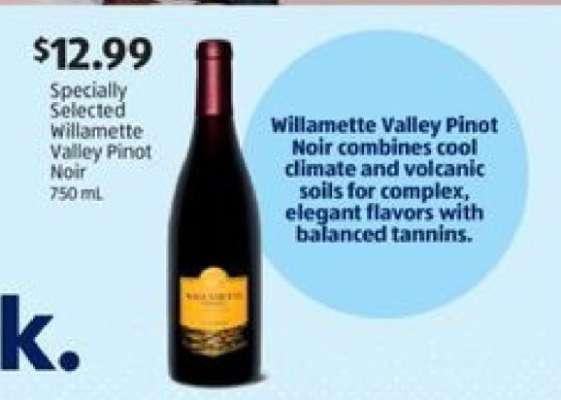 Specially Selected Willamette Valley Pinot Noir