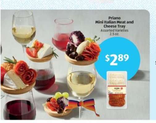 Priano Mini Italian Meat and Cheese Tray