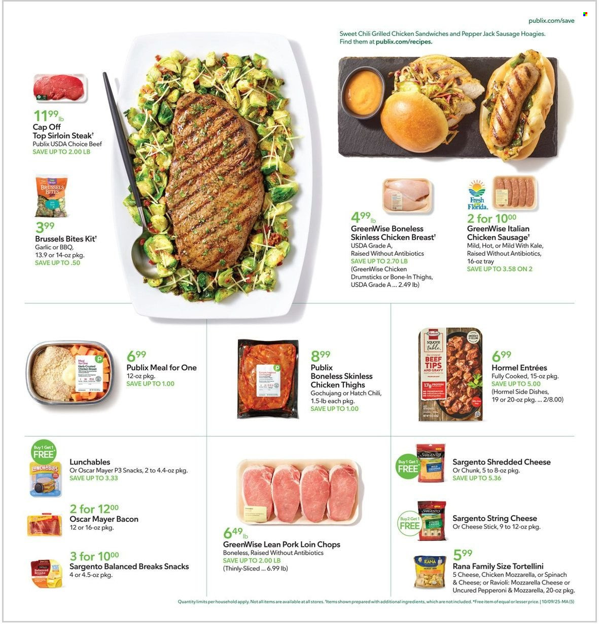 Publix ad - 10/09/2025 - 10/15/2025. Page 5